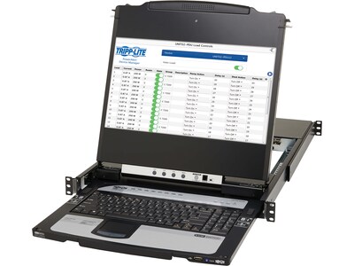 Tripp Lite NetDirector 8-Port Unmanaged Switch, Black (B030-DP08-17DIP)