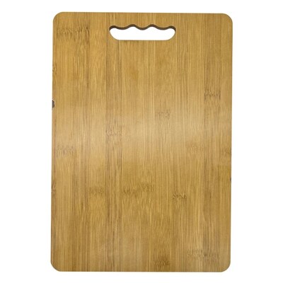 5 Pc Bamboo Board & Utensils Set