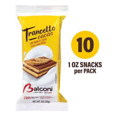Balconi Trancetto Cocoa Wafers, 150/Pack (600-04193)