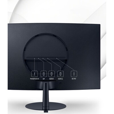 Samsung S39C 32" Curved 75Hz LCD Monitor, Black (LS32C392EANXGO)