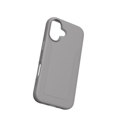ZAGG Luxe Snap MagSafe Phone Case for iPhone 17, Shock Absorbing, Gray (702318836)
