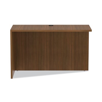 Alera Valencia Series 47.25" Reversible Return/Bridge Shell, Modern Walnut (ALEVA354824WA)