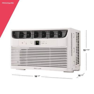 Frigidaire 115-Volt 6,000 BTU Smart Window-Mounted Air Conditioner with Remote, Wifi Enabled, White (FHWW063WB1)