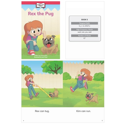 Creative Teaching Sound-It-Out Stories Decodable Readers Picture Book Set 1, 18 Books/Set (CTP11021)