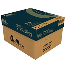 Quill Brand® 8.5 x 14 Copy Paper, 20 lbs., 92 Brightness, 500 Sheets/Ream (720223)