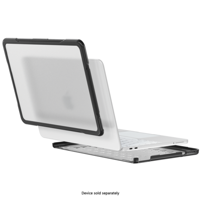 SaharaCase Raider Series Heavy Duty 13 MacBook Neo Case, Shock-Absorbing, Clear (LT00121)