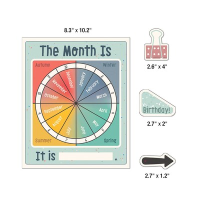 Carson Dellosa Education We Belong Calendar Bulletin Board Set, 2 Sets/Bundle (CD-110568-2)