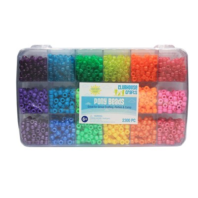 Sulyn Pony Beads and Box, 2,300 Pieces/Box (AVTSUL55467)