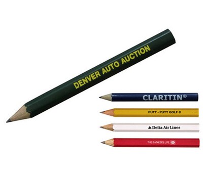 Custom Hex Golf Pencil #2 Lead