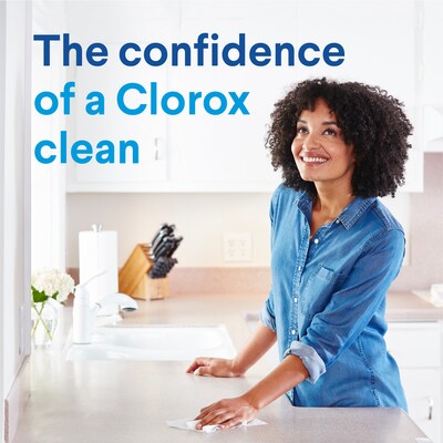 Clorox Disinfecting Bleach, Concentrated Formula, 43 Oz. (32260)