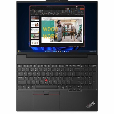 Lenovo ThinkPad T14 Gen 6 14" AI Laptop, Copilot+ PC, Intel Core Ultra 5, 2.1GHz, 32GB RAM, 512GB SSD, Windows 11 Pro, Black