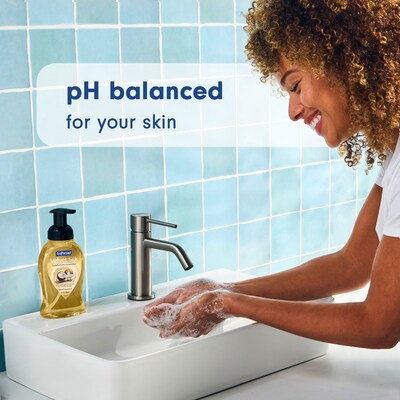 Softsoap Velvet Silk Antibacterial Foaming Hand Soap, Caramelized Coconut & Vanilla Scent, 9 oz. (61052504)