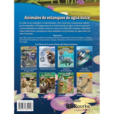 Carson-Dellosa Bridges Animales de estanques de agua dulce, Hardcover (CD-9781731654649)