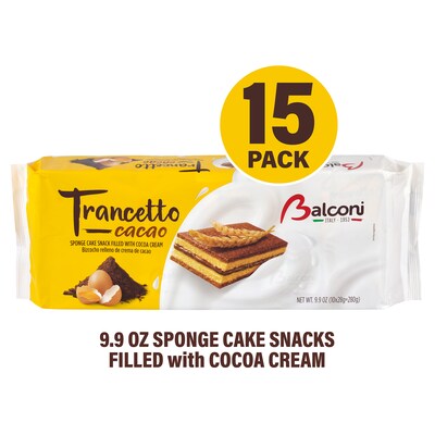 Balconi Trancetto Cocoa Wafers, 150/Pack (600-04193)