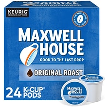 Maxwell House Original Roast Coffee Keurig® K-Cup® Pods, Medium Roast, 24/Box (5469)