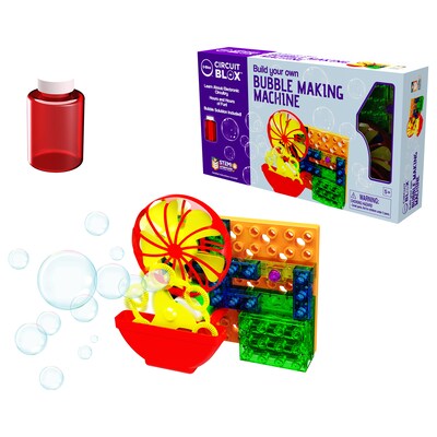 E-Blox Circuit Blox BYO Bubble Making Machine Student Set, 27/Set (EBLCB1184SS)