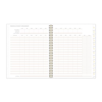 2027 Blue Sky Blue Sky Life Note-It Leah 8.5" x 11" Calendar Year Weekly & Monthly Planner, Plastic Cover (139479-27)