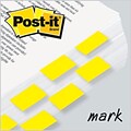 Post-it Flags, .94 Wide, Yellow, 100 Flags/Pack (680-YW2)