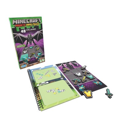 Ravensburger ThinkFun Minecraft Magnetic Travel Puzzle  (44031521)