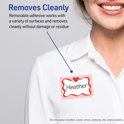 Avery Rectangle Multipurpose Labels, 2-1/3" x 3-3/8", White, 80/Pack (19479370567)