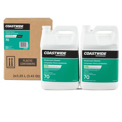 Coastwide Professional Washroom Cleaner 70 Concentrate for ExpressMix, 3.25L, 2/CT (CW7003EM-A)