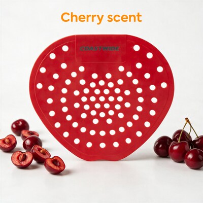 Coastwide Professional Urinal Screen, Cherry Scent, 12/Box (CW61762)