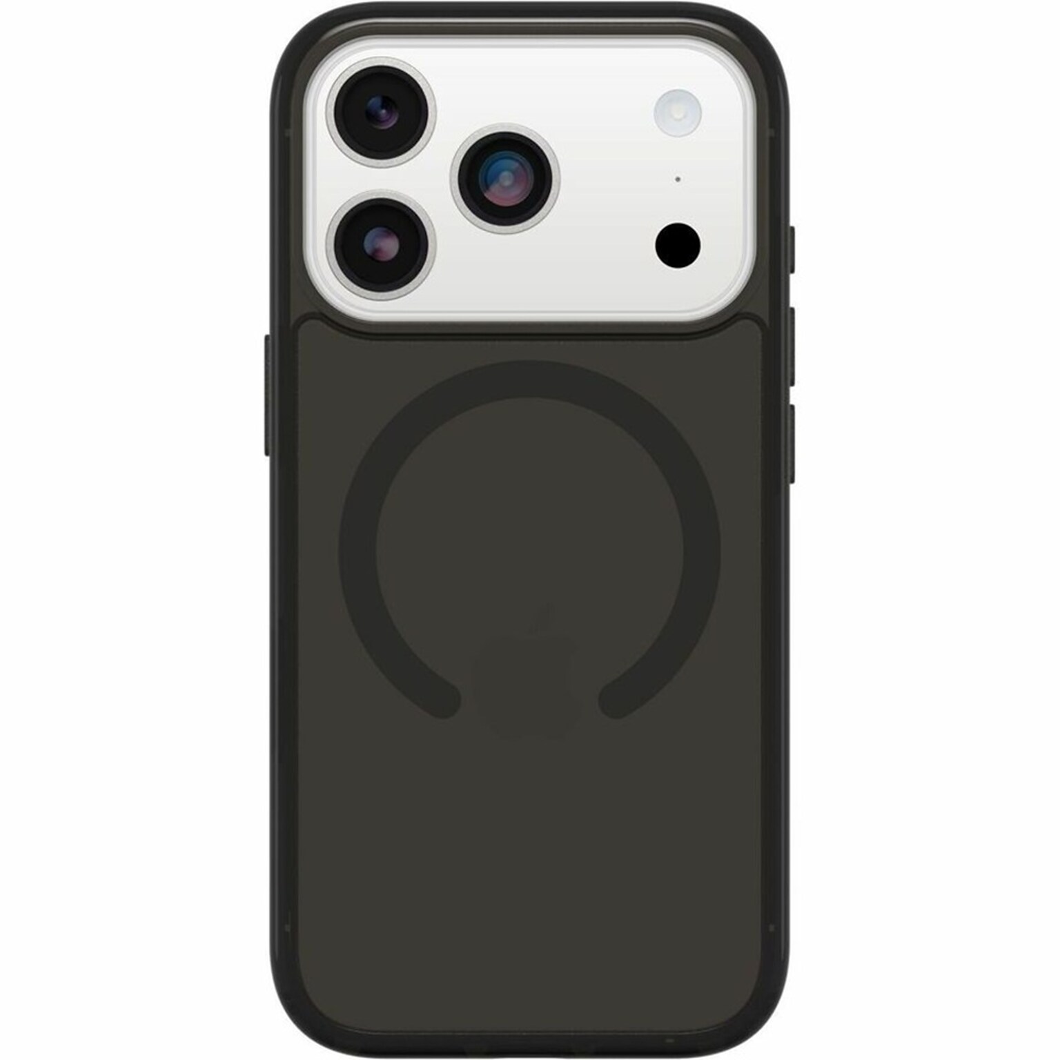 OtterBox Symmetry MagSafe Phone Case for Apple iPhone 17 Pro, Shock Absorbing, Black Mist (77-98850)
