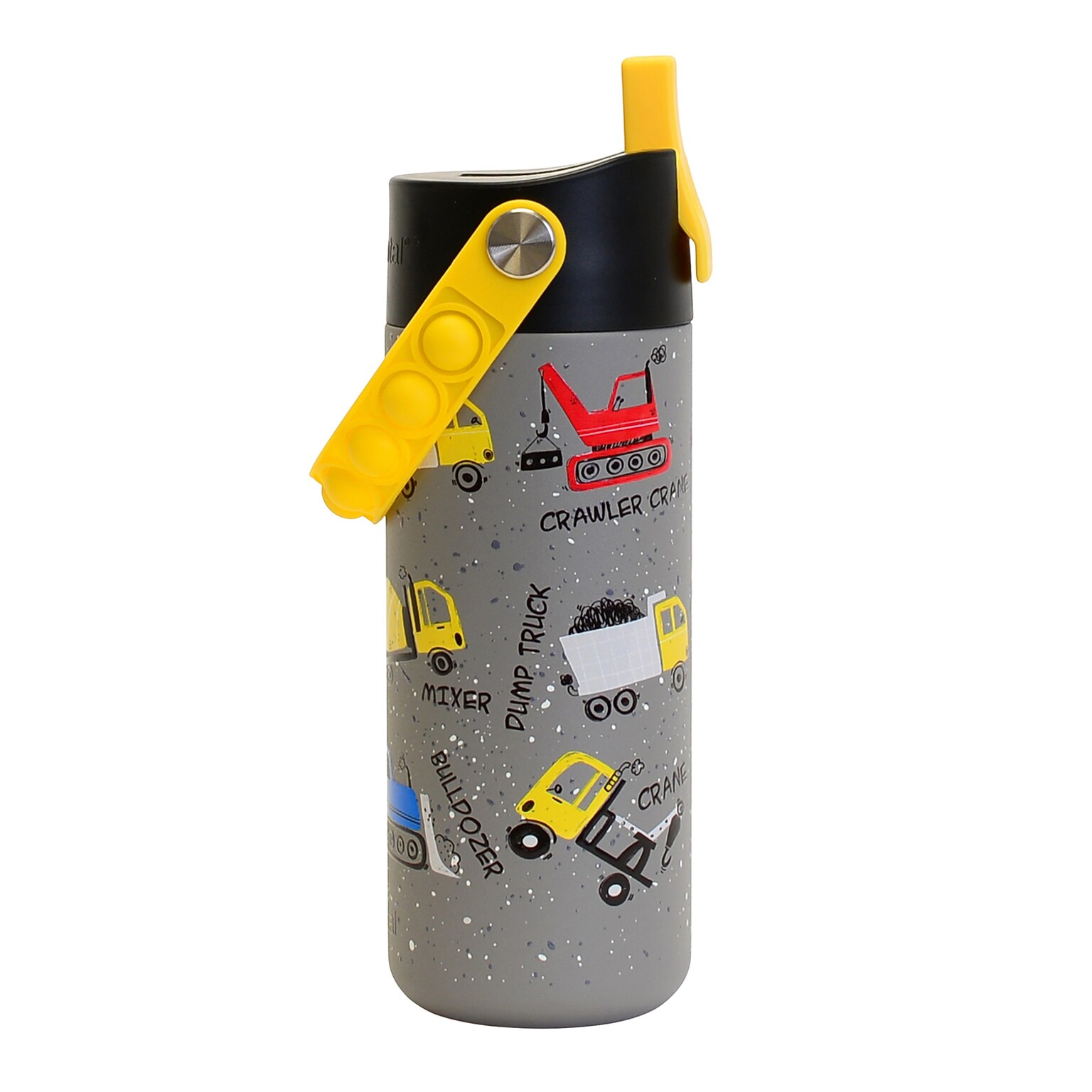 Elemental Core Pop Stainless Steel Double Wall Insulated Water Bottle, 18 oz., Construction (EMLEBC18CN28P)