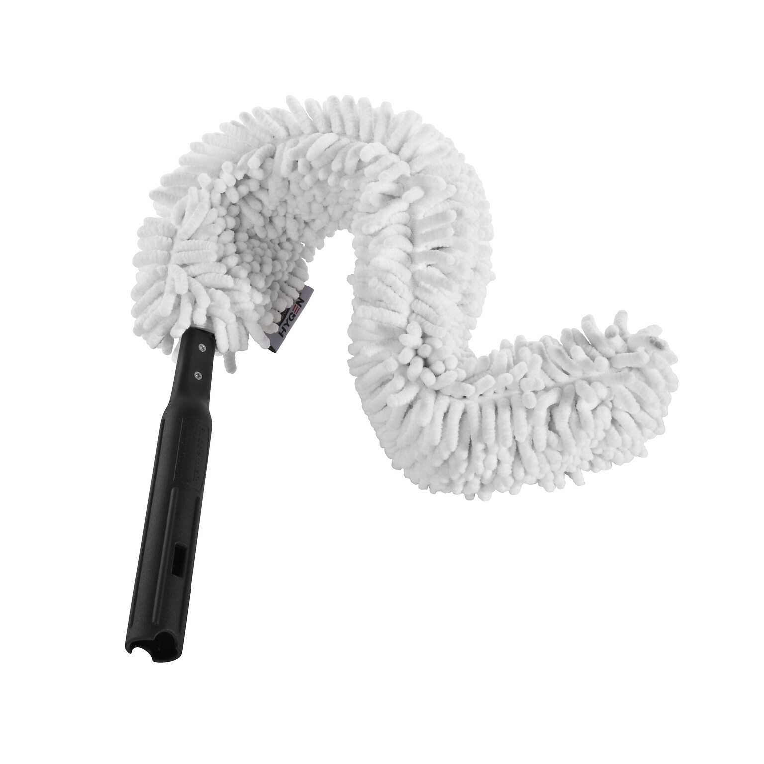 Rubbermaid Executive Series HYGEN Quick-Connect Flexi-Wand Microfiber Duster, White (FGQ85200WH00)