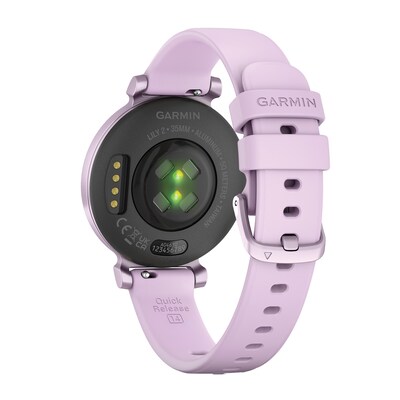 Garmin Lily 2 Smartwatch, GPS, 35.4mm, Lilac Silicone Band (010-02839-01)