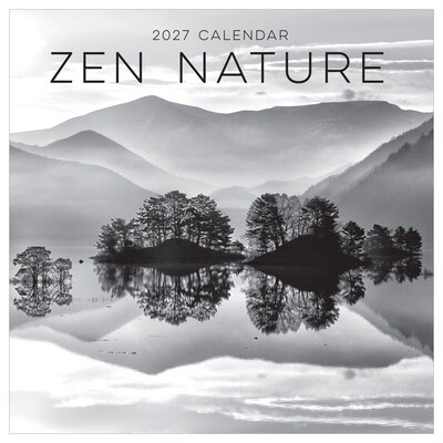 2027 TF Publishing Zen Nature 12 x 12 Monthly Wall Calendar, Multicolored (27-1149)