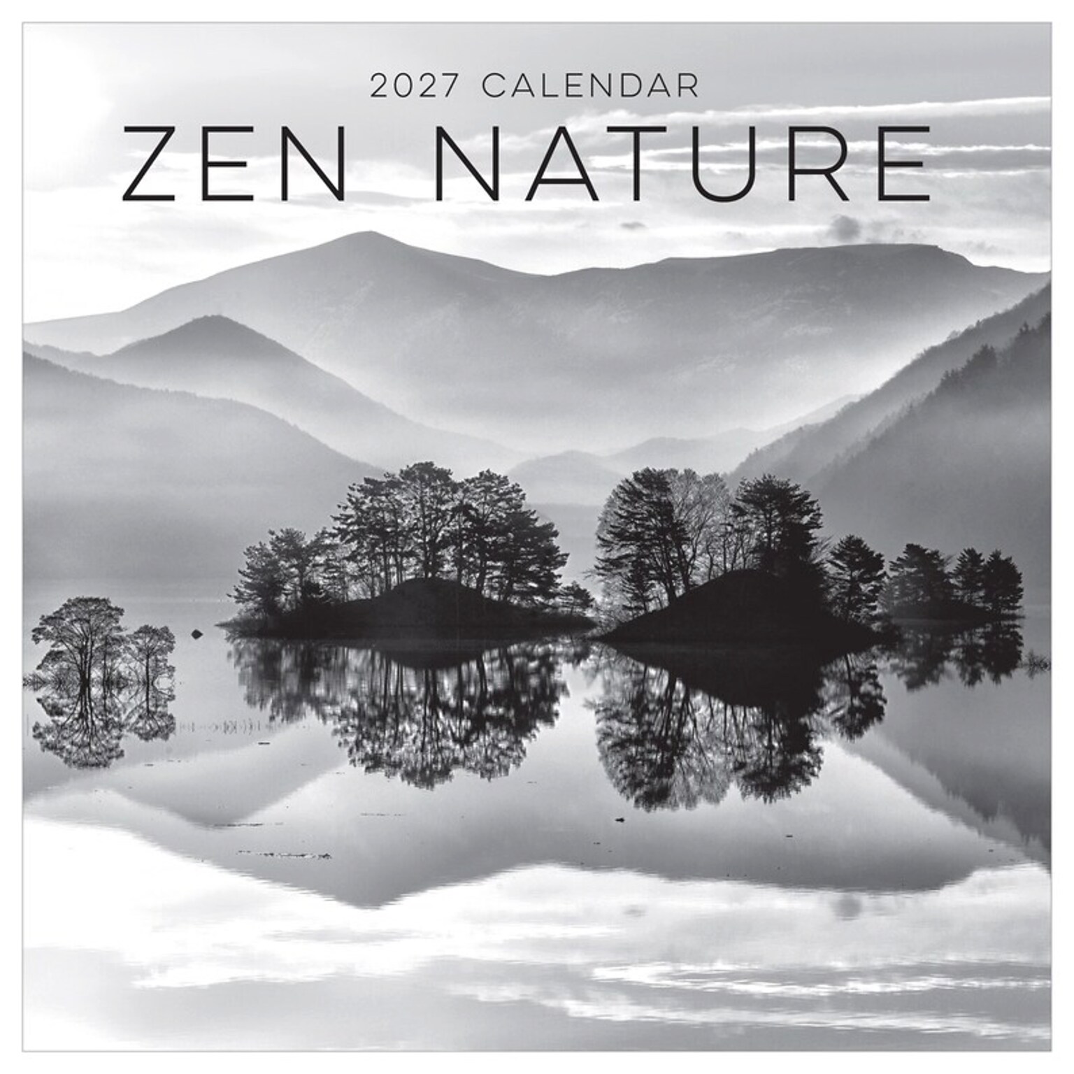 2027 TF Publishing Zen Nature 12 x 12 Monthly Wall Calendar, Multicolored (27-1149)