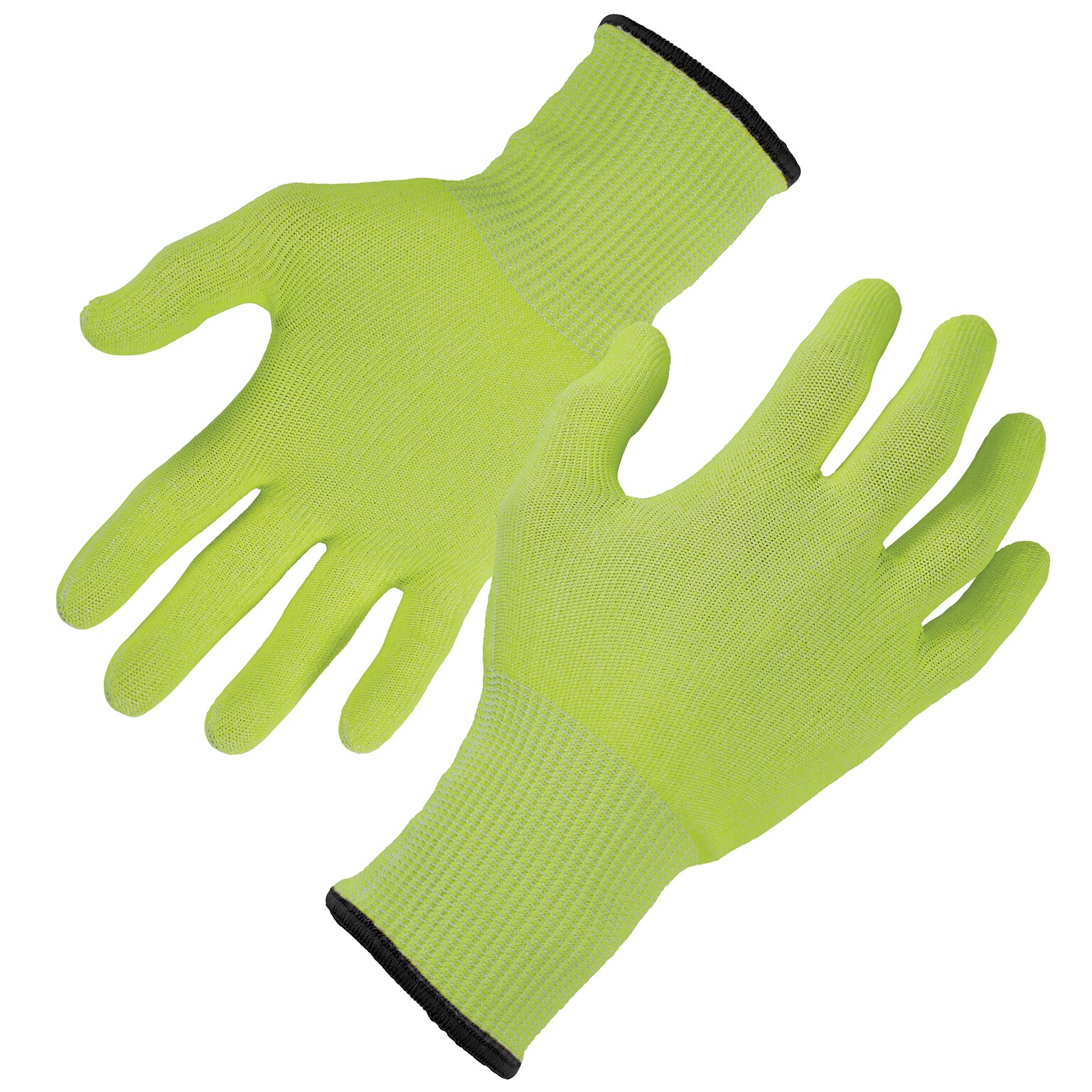 Ergodyne ProFlex 7040 Seamless Knit Cut Resistant Gloves, Food Safe, ANSI A4, Lime, XL, 1 Pair (18015)