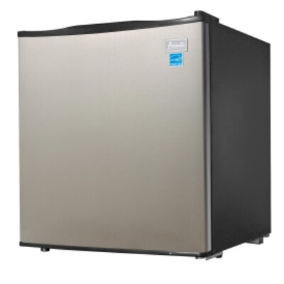 Avanti 1.7 Cu. Ft. Compact Refrigerator, Stainless Steel W/ Black, (AR17T3S)