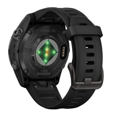 Garmin fenix 7S Pro Smart Watch, 42 mm, Carbon Gray & Black (GRM0277610)