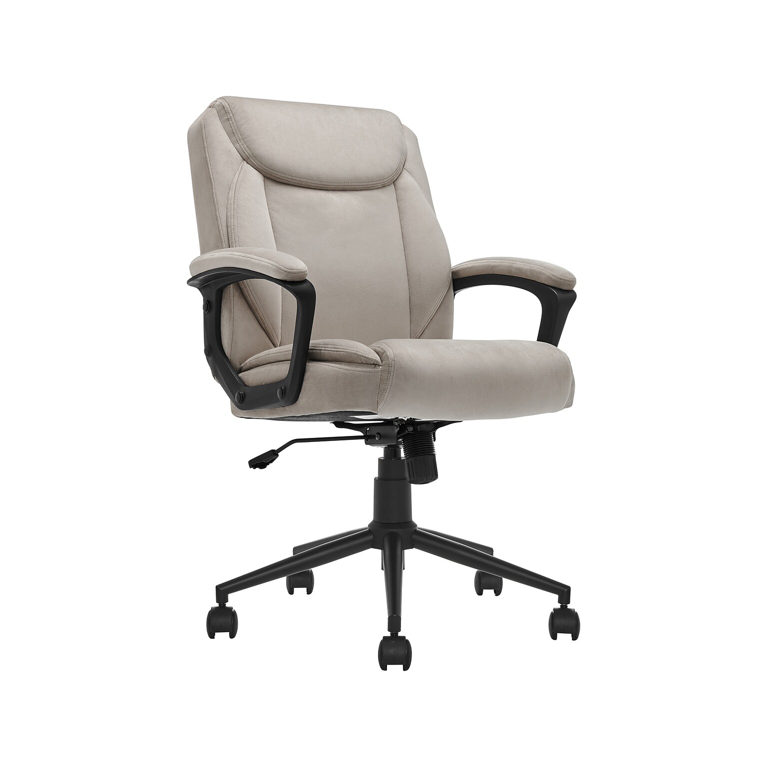 Click365 Transform 1.0 Ergonomic Fabric Swivel Desk Chair, Beige (CCHR10001D)
