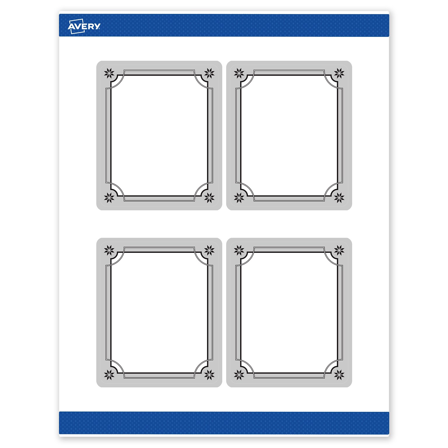 Avery Rectangle Multipurpose Labels, 4 x 3-1/3, White, 40/Pack (19479370598)