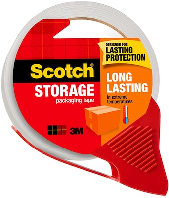 3M Scotch® 2 x 22 Yards Heavy-Duty Packaging Tape with Dispenser 142-ESF