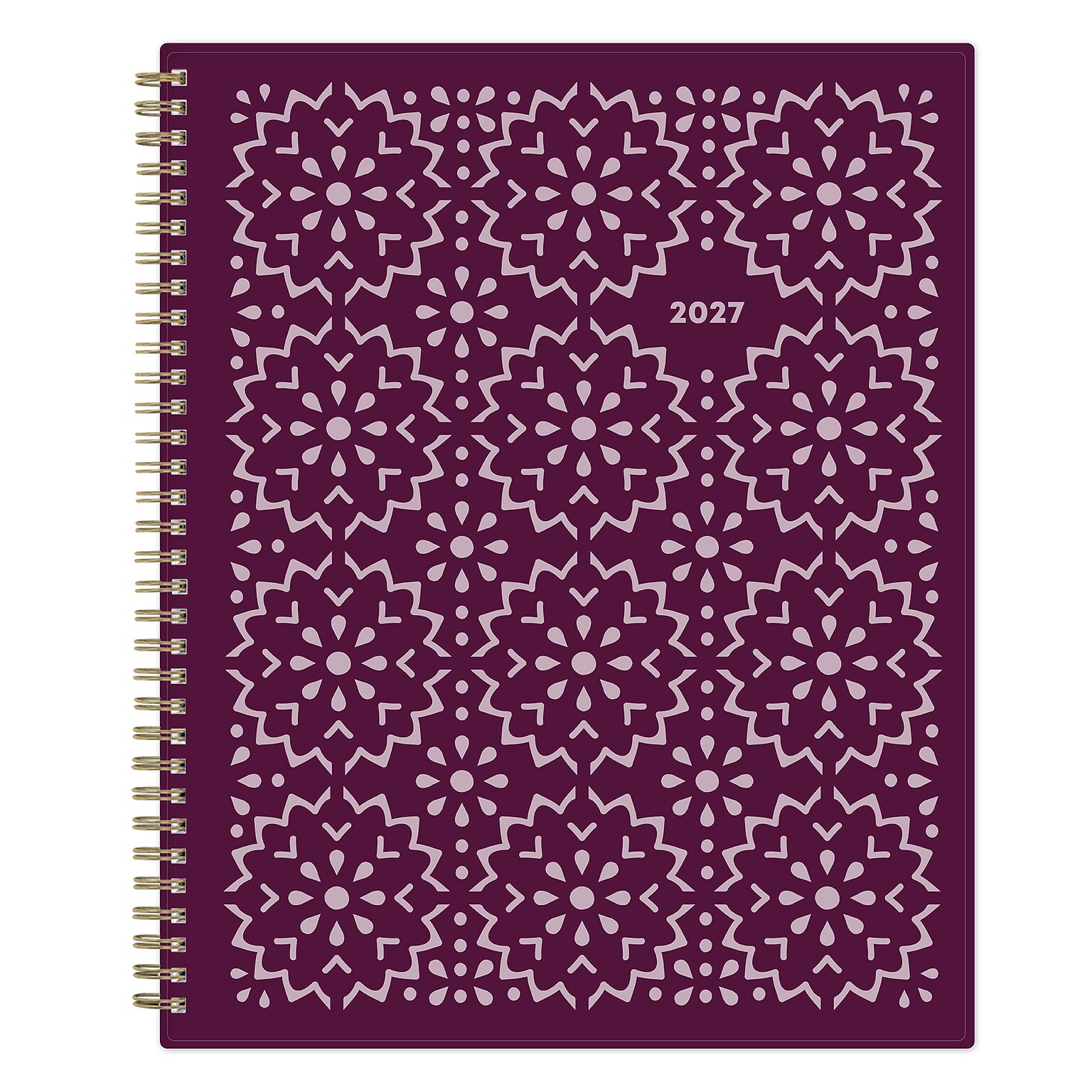 2027 Blue Sky Gili 8.5 x 11 Calendar Year Weekly & Monthly Planner, Plastic Cover (117889-27)