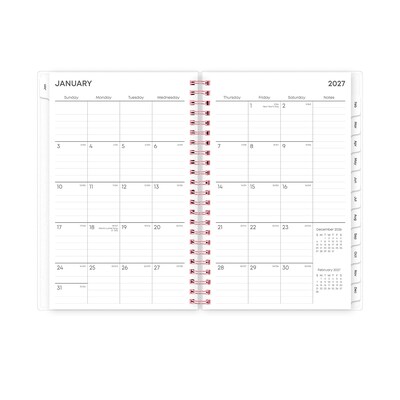 2027 Blue Sky Joselyn 5" x 8" Calendar Year Weekly & Monthly Planner, Plastic Cover (110396-27)