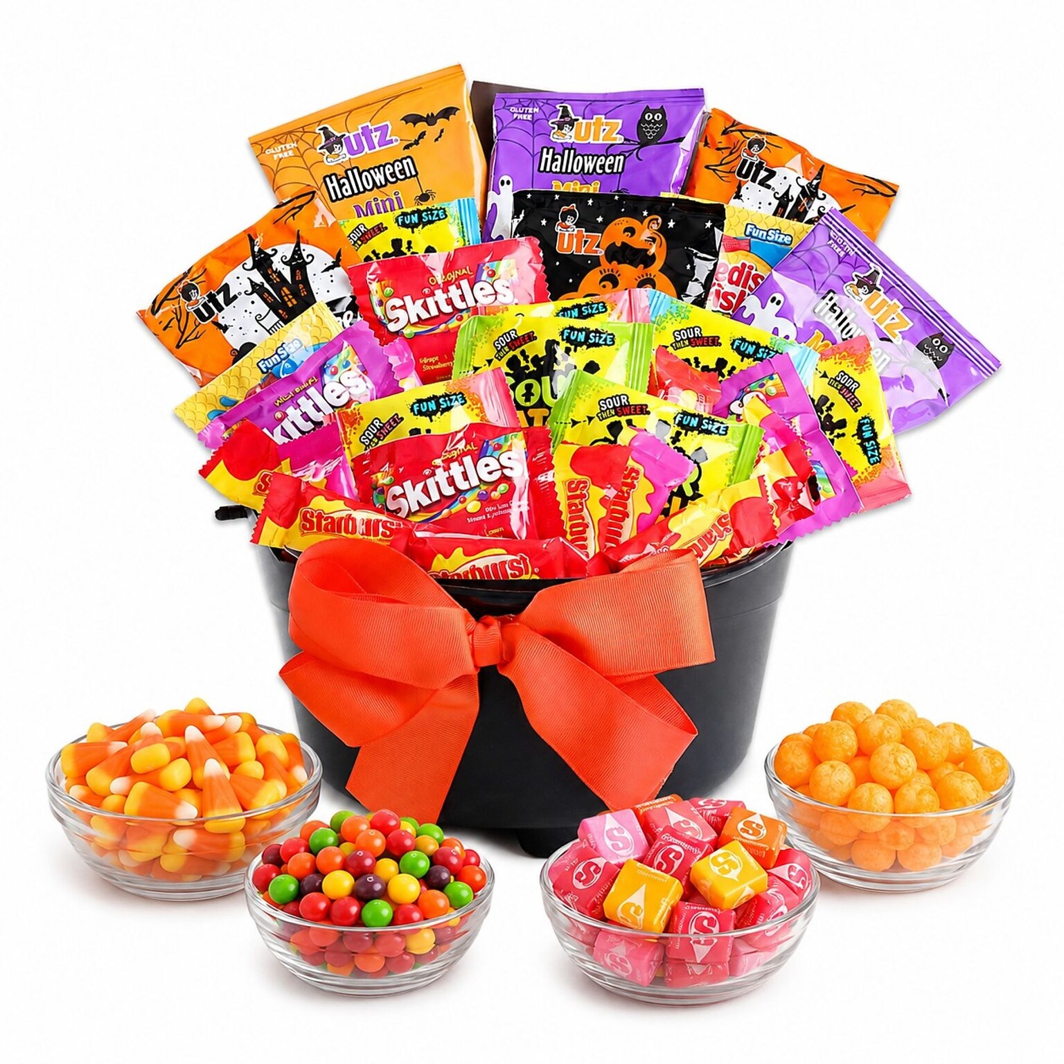 Alder Creek Halloween Witchs Cauldron of Treats Gift Basket (FG07446)