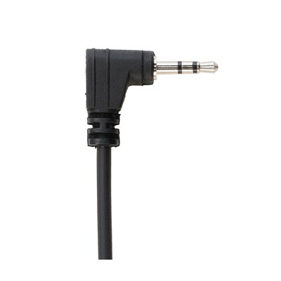 Cobra C-Style 2.5-mm Earloop-Wrap In-Ear Headset for Select Cobra Two-Way Radios, Black (0010122-1)