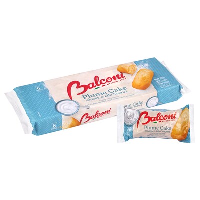 Balconi Yogurt Plume Cake, 72/Pack (600-04194)