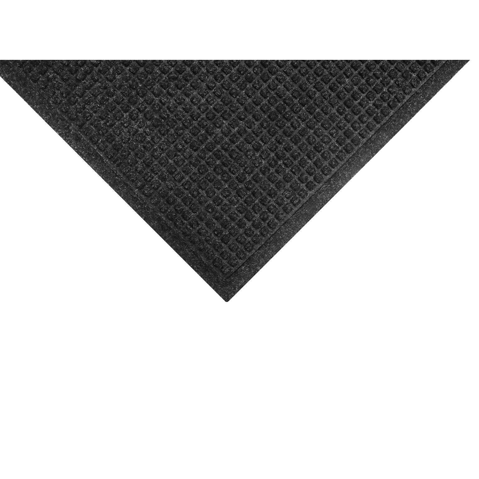 M + A Matting WaterHog Squares Commercial Wiper/Scraper Entrance Floor Mat, 2 x 3, Charcoal (2805423070)