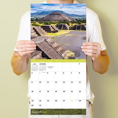2026 TF Publishing Mexico 12" x 12" Monthly Wall Calendar (26-1046)
