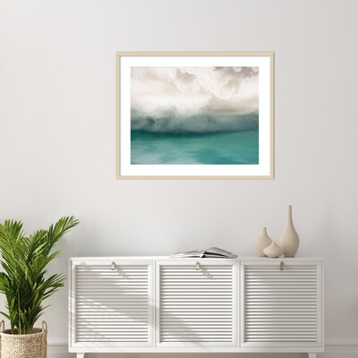 Amanti Art Transcend - The Wait by Urban Road Wood Framed Wall Art Print, 41" x 33" (A42675536183)