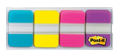 Post-it Tabs, 1" Wide, Solid, Assorted Colors, 88 Tabs/Pack (686-AYPV1IN)