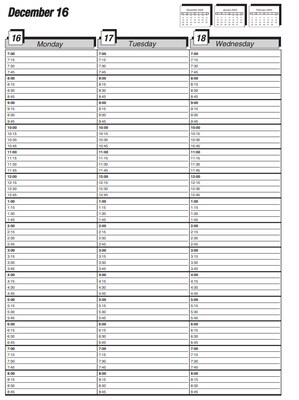 2025 Medical Arts Press® 8 1/2" x 11" Weekly Appointment Log, Black (311625)