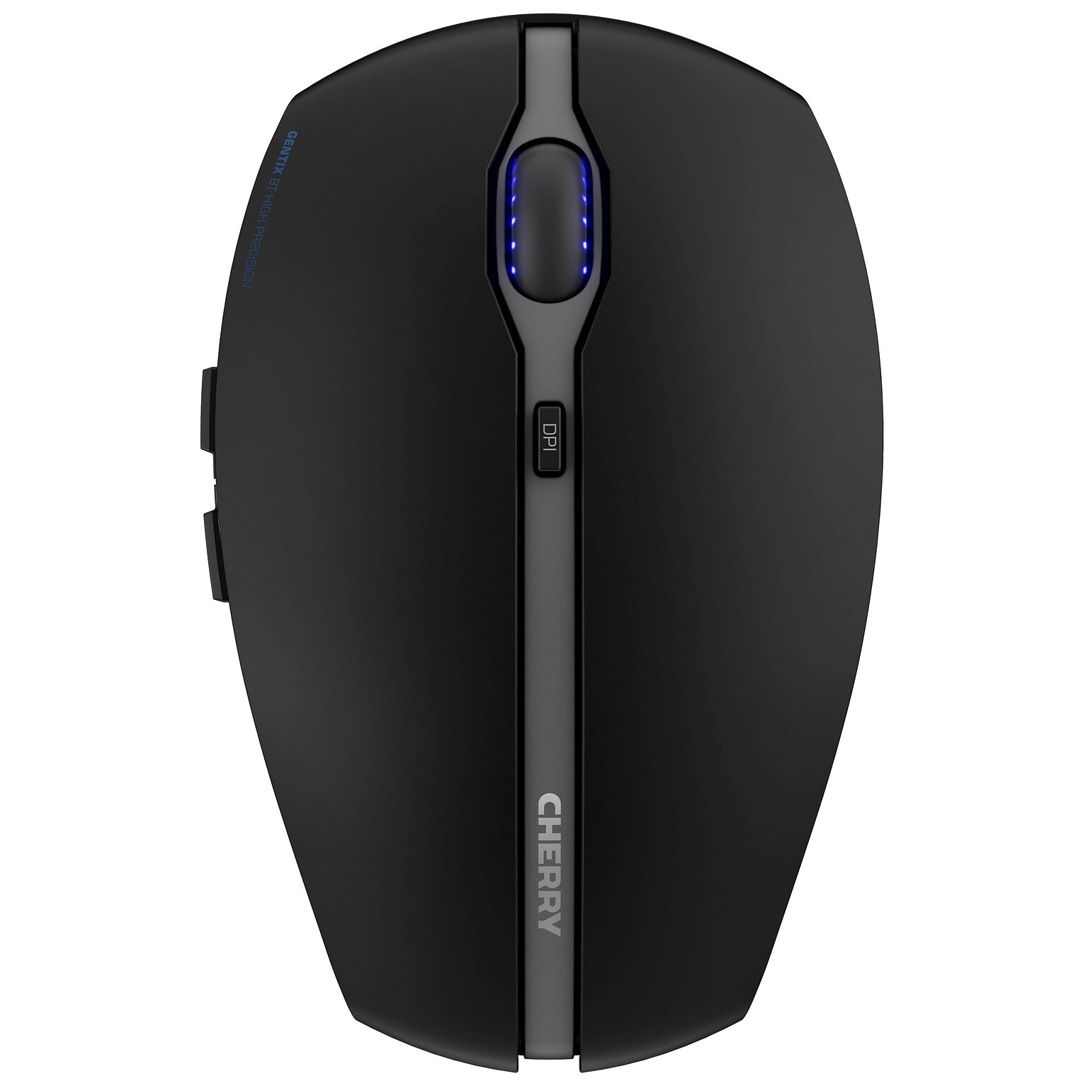 Cherry GENTIX BT Wireless Bluetooth Ergonomic Optical Mouse, Black (JW-7500US-2)