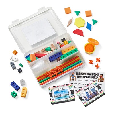 hand2mind STEM Learning Resources Bins & Play Pack, Multicolored (H2M-93836)